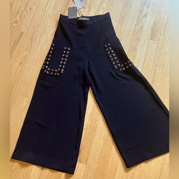 Simona Corsellini wide leg pants size 42 - Picture 1 of 3